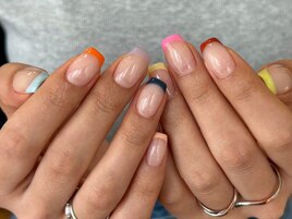 ＊カラフルカラーフレンチ＊