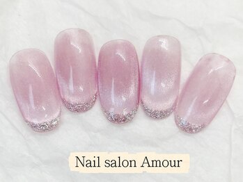 キラキラ秋のネイルコース¥7980