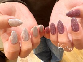 フラッシュ、マグネットネイル