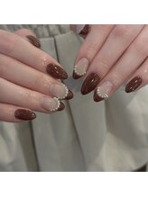 エル(Elle.)/赤フレンチ/ワンカラー