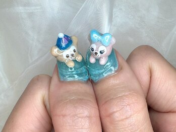 シェリーネイル(cherie nail)/ダッフィーとシェリーメイ