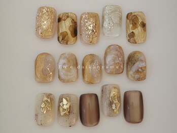 エン ダイカンヤマ(En'e daikanyama)の写真/毎月変わる季節のトレンドを定額で。大人女性の“今欲しい”を叶えるこだわりネイル！