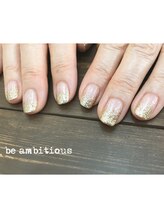 ネイルサロンアンドスクール ビーアンビシャス(be ambitious)/ラメグラ