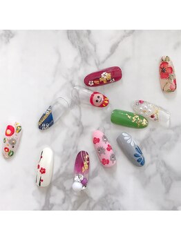 お正月ネイル☆