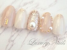 ラグジュアリーネイルズ タカダノババ(Luxury Nails Takadanobaba)/もて可愛*パールアート