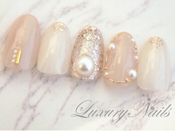ラグジュアリーネイルズ タカダノババ(Luxury Nails Takadanobaba)/もて可愛*パールアート