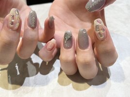 持ち込みデザインパラジェル使用