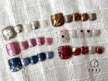 アンネ 梅田 ALLYS店(ANNE)/foot art design9月☆パラジェル