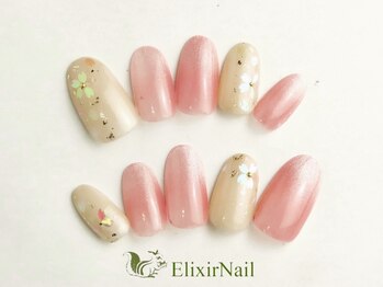 エリクサーネイル 池袋(Elixir Nail)/定額a シンプル/クーポン使用