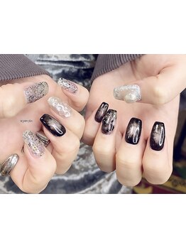 手描きアートが得意なサロン