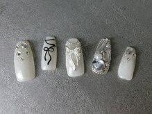 ネイリシャス(NAILICIOUS)/キラキラビジュー韓国ネイル☆