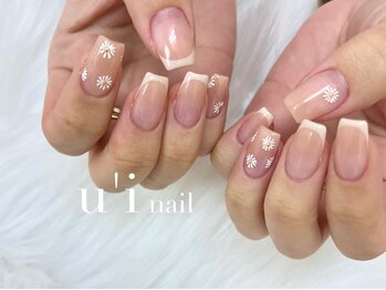 ウイネイル(u'i nail)の写真/オフィスカジュアルから個性派まで、シンプルでありながらパッと目を引く華やかさを♪お好みの長さにも◎