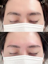 リマ(RIMA)/メンズもストレート眉が人気！