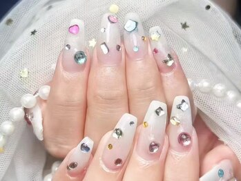 シーアンドビーネイル(C&B Nail)/ストーンつけ放題6