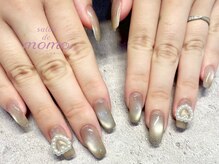 サロン ド モモ(salon de momo)/上嶋担当　マグネットネイル