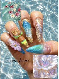 海ネイル　new my nails