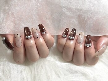 リリービューティーネイル(Lily beauty nail)の写真/【持ち込みデザイン歓迎★】パラジェル&フィルイン対応◎世界に１つのあなただけのデザインお応えします♪