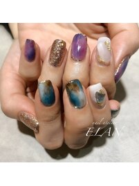 色混ぜニュアンス