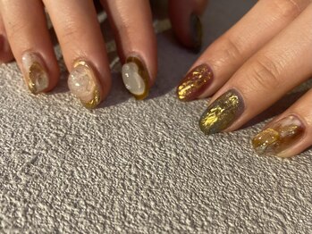 テラスヘア(TERRACE hair)/キラゴテニュアンスネイル