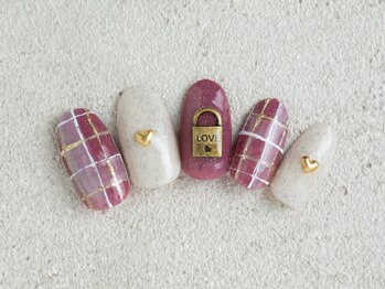 ティアリーネイル コレットマーレ店(Tiary Nail)/チェックネイル