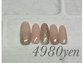 今週のネイル4980円／パラ5980