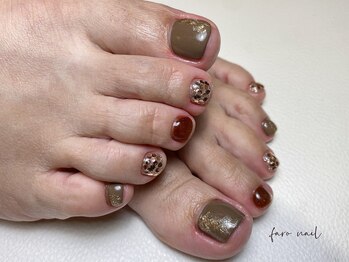 ファーロネイル(faro nail)/FOOT 《トレンド》定額コースB