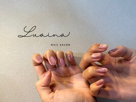 マグネットネイル　くすみpurple