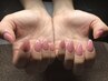 【ネイル人気NO1】指毛脱毛+ワンカラー+パラジェル+ベース残し込み  ¥6980