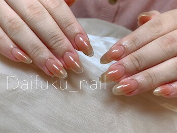 ダイフクネイルズ(Daifuku nails)/チークネイル