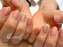 アクイユ 銀座店(ACCUEIL)/手描きクリスマスネイル♪