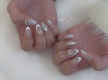 リボン(RIBBON)/【洗練フレンチネイル】