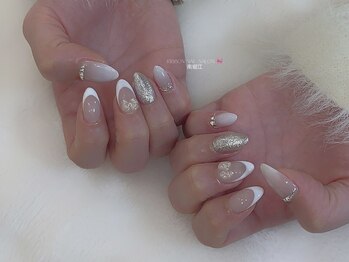 リボン(RIBBON)/【洗練フレンチネイル】