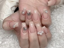 レアネイル 新宿(le'a nail)/ベージュネイル
