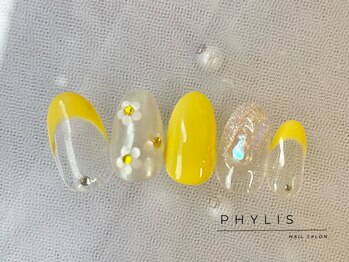 フレンチネイル/お花ネイル