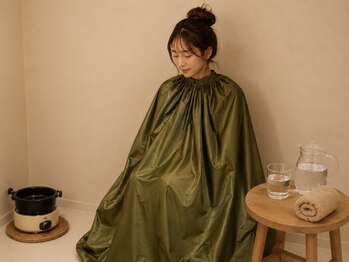 ハーゼ(Hase)の写真/《国産米ぬか100％》酵素風呂×よもぎ蒸しで身体の芯から温め、冷え改善＆代謝UP◎短時間で大量発汗！