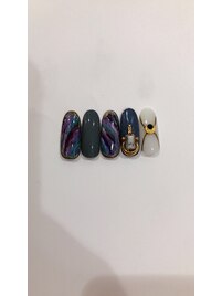 ダークカラーネイル