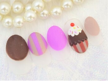 ネイルズガッシュ 武蔵小山店(NAILsGUSH)/*Sugarカップケーキ*