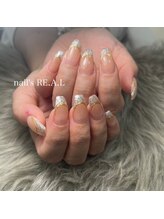 ネイルズリアル(nail's REAL)/ラメフレンチ