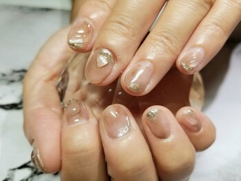 シュガーネイル(sugar nail)/ドロップネイル