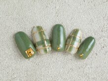 ティアリーネイル コレットマーレ店(Tiary Nail)/チェックネイル
