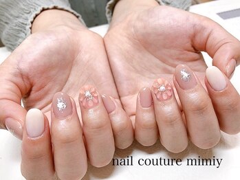 ミミィー(mimiy)/ぷっくりフラワーネイル♪