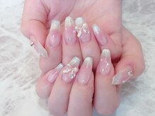 デコール 心斎橋(DECOR)/チークマグネットリボンネイル