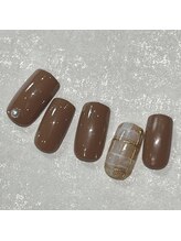 オーク アイラッシュアンドネイル たまプラーザ(OAK)/定額シンプルデザイン