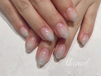 アクイユ 銀座店(ACCUEIL)/ホワイトユニコーンネイル