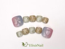 エリクサーネイル 神田(Elixir Nail)/フットやり放題/クーポン使用
