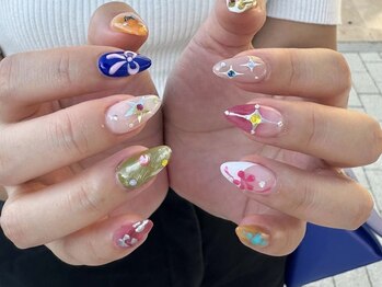 ラヴィエ ベル(La vie est belle)/Y2Kネイル