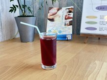 ポノポノ(PONO PONO)/サービスドリンクで水分補給