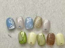 アンドヴァ ピヴォクロス店(Andova)/【25SH3】2025春ネイルvol.1