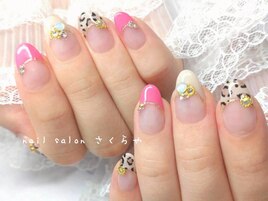 大人可愛い☆レオパードフレンチ
