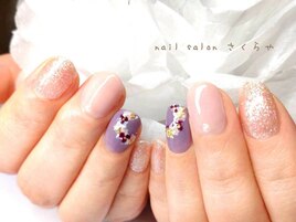 人気☆優しい花輪の乙女デザイン